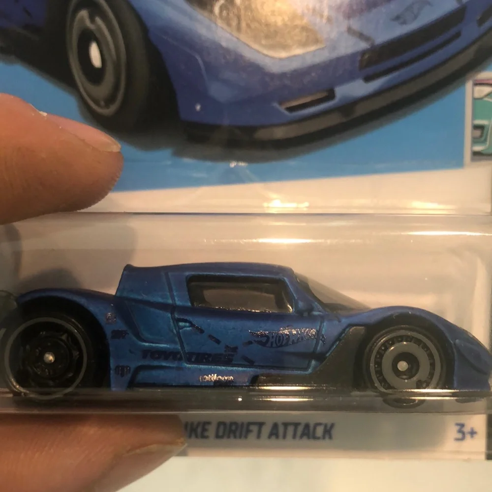 Mad Mike Drift Attack Blue Toy Car